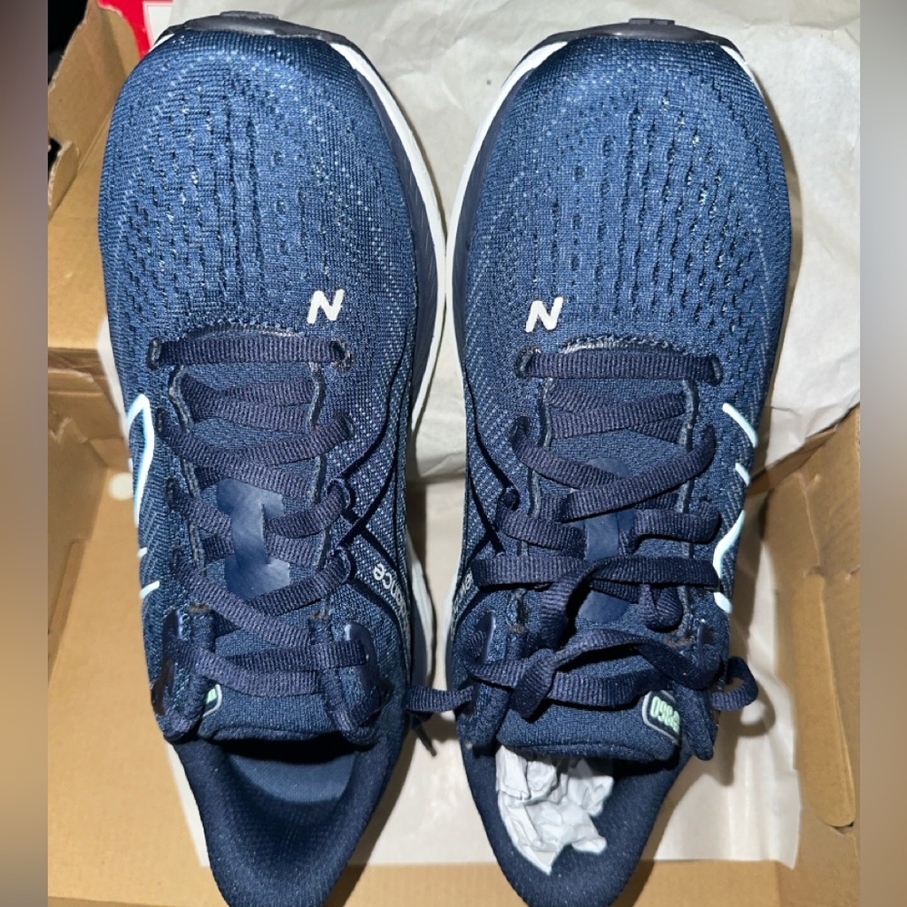 New Balance Navy Fresh Foam X 860v13 Running Shoes - Picture 4 of 8